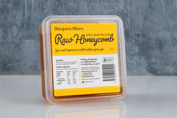 350g Honeycomb, Hampson Honey 