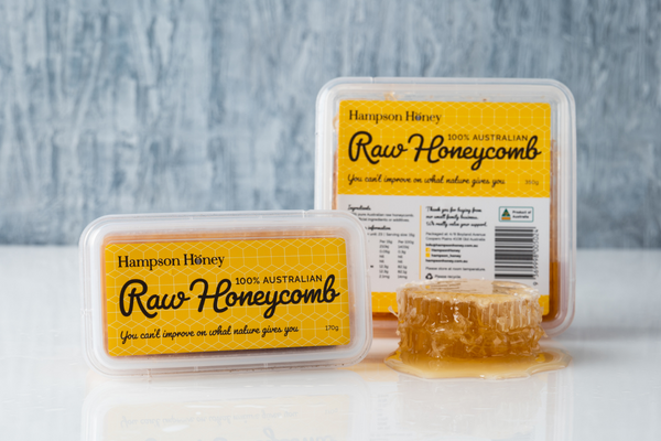 Australian Honeycomb, Comb Fresh, Hampson Honey
