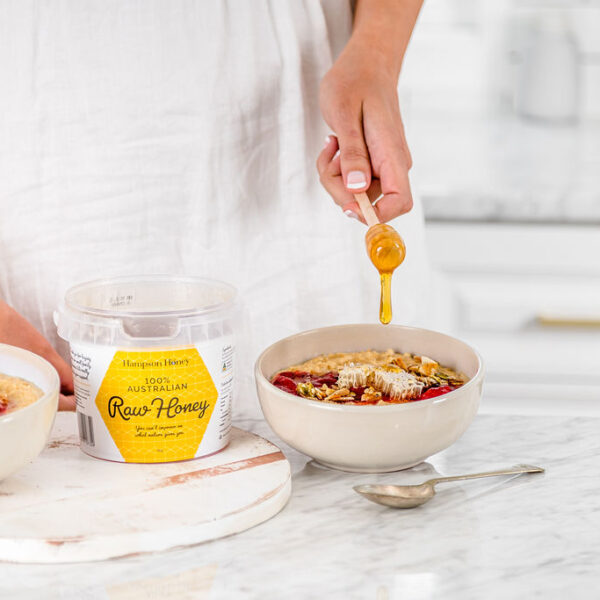 Australian Raw Honey Tub - 1kg (Box of 4)