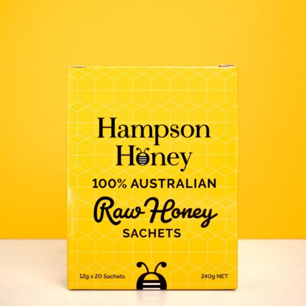 Australian Raw Honey Sachets - 12g (Box of 20)