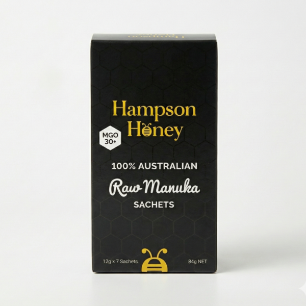 Australian Raw Manuka Honey Sachets - 12g (Box of 7)