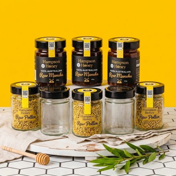 Australian raw Manuka honey bee bread kit