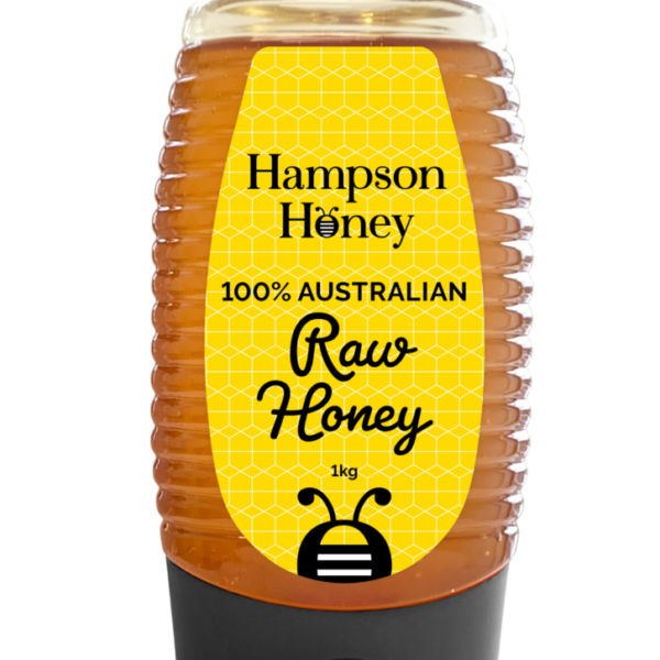 Australian Raw Honey Squeeze - 1kg (Box of 6)