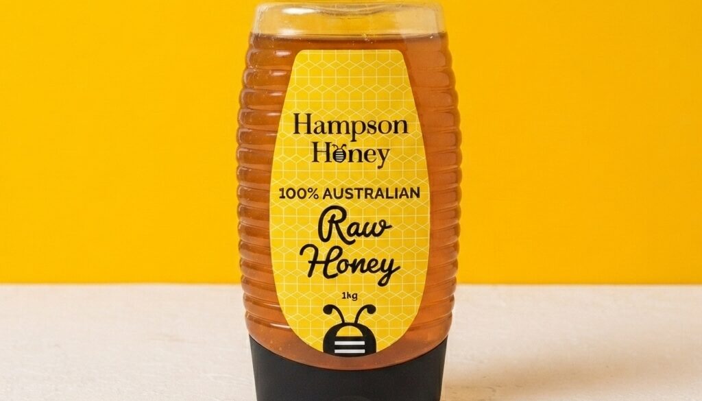 1kg squeeze raw honey