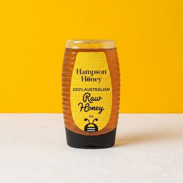 Australian Raw Honey Squeeze - 1kg (Box of 6)